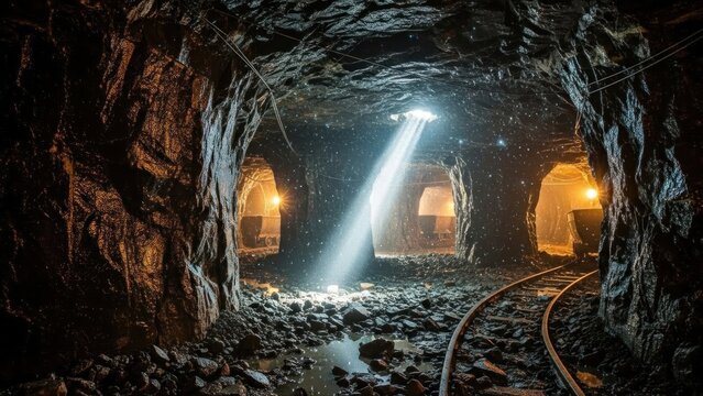 Underground Tunnel Exploration: A Glimpse into the Depths of Mining Heritage and Industry