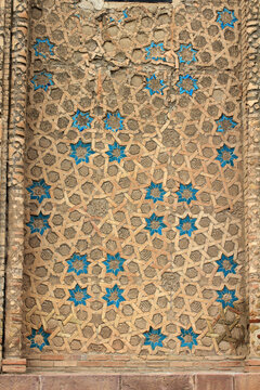 The Mausoleum of Mumine Hatun was built in 1186. Its brick and tile decorations are remarkable. Nakhchivan, Azerbaijan.