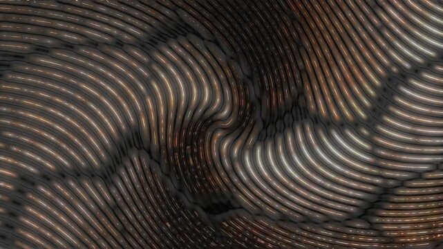 close up of a spiral staircase