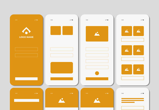 Mobile Apps Wireframe Design