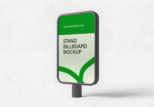Stand Billboard Mockup