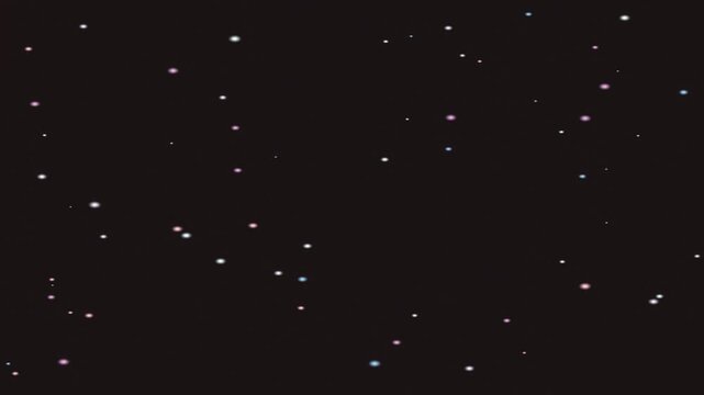A dark night sky sprinkled with numerous stars, serene, silent, and expansive across space Vast night