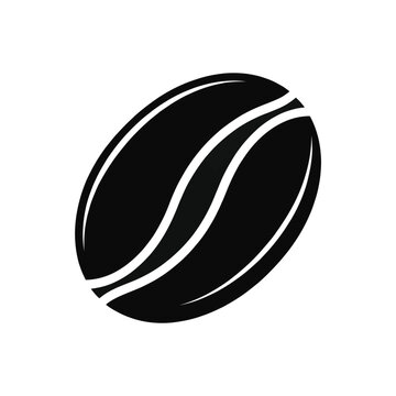 Coffee Bean Icon Design For Beverage Branding