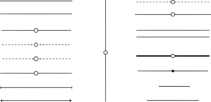 Top Line Line Slider Divider Line