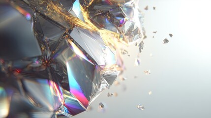 Abstract Geometric Crystal Explosion