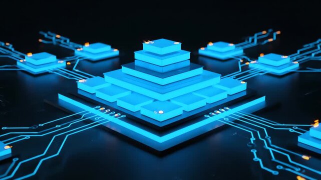 Distributed Cloud Server Network with Connected Database Infrastructure