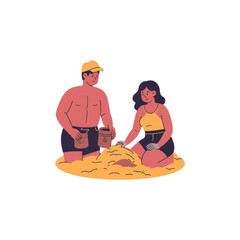 construction worker with helmet