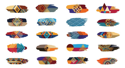 Assorted colorful fish-shaped earrings arranged on a white surface for display