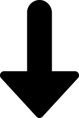 Swipe down icon set. Arrow down button symbol. Swipe down icons for social media stories. Scroll down