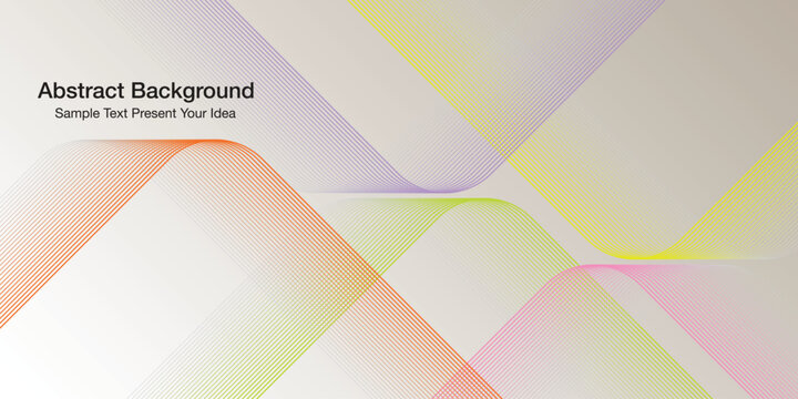 Flowing line wave abstract background vector with smooth curves and vibrant gradients, creating dynamic motion and modern energy for cover page, website, and digital designs.