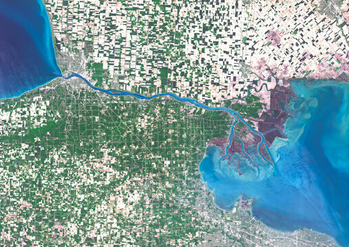 Environmental Landscape and Land Cover Patterns in Detroit Metropolitan Area
