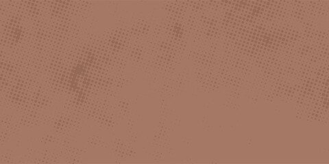 Obraz premium Halftone mocha mousse background. Grunge distressed overlay texture. Simple vector abstract backdrop, with a modern concept style