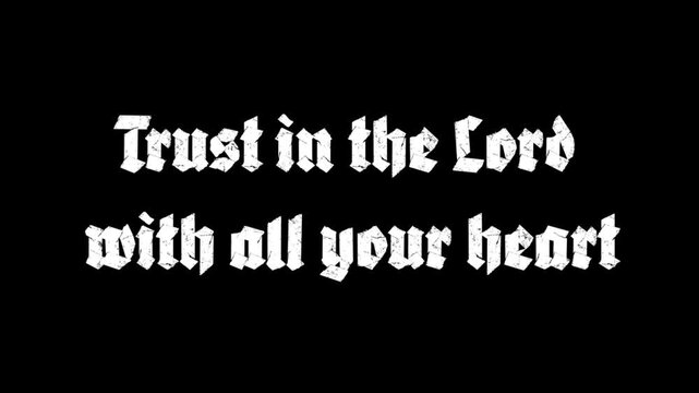 Christian Bible Verse Quote for Church Presentation Worship Background