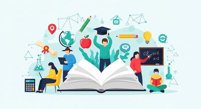 Open Book Inspires Learning Individuals