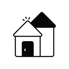Homeless Shelter vector icon