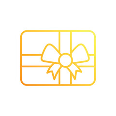 Gift Card vector icon