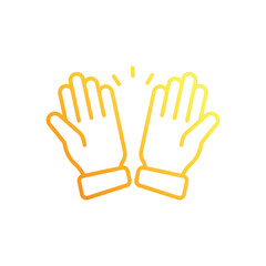 Open Hands vector icon