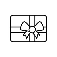 Gift Card vector icon