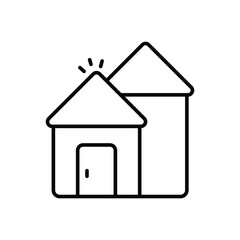 Homeless Shelter vector icon