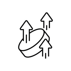 Fundraising vector icon