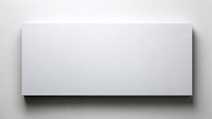 Fototapeta premium Blank Canvas on Wall