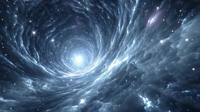 Cosmic vortex action space digital art nebula environment wide-angle view galactic concepts for seo impact