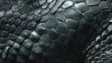 Detailed closeup of dragon scales