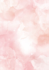pastel pink hand painted watercolour background 