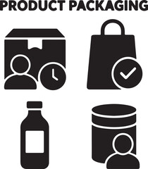 A minimalist image featuring a solid black vertical rectangle on a white background