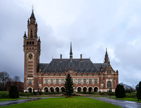 Hague, Netherlands - January 03 2026: Hague International Court of Justice