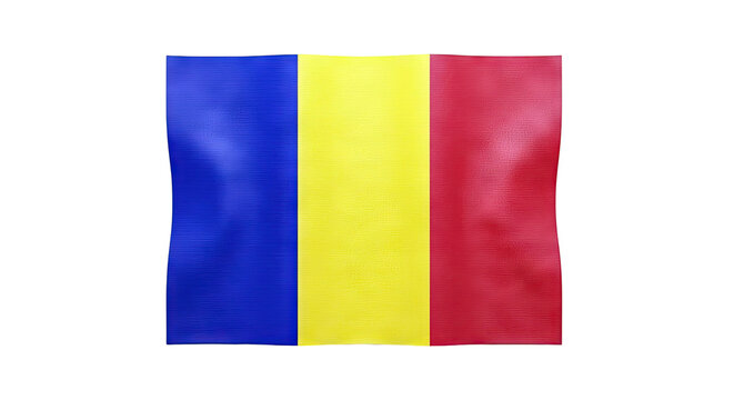 Waving Romanian Flag