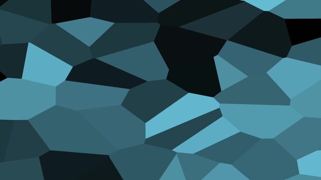 Hexagon Liquid Abstract Emerald Obsidian Midnight Motion Background