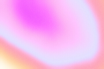 Abstract gradient background with grainy noisy texture. Distorted colorful blur overlay backdrop. Poster, banner, presentation design