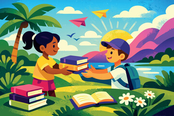  Bright Minds Celebrate Book Giving Day