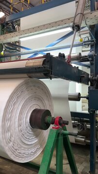 Textile scouring and bleaching process in fabric finishing industry