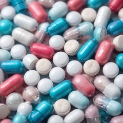 약국 약국 건강 관리 의료용 정제 알약 의료용 탭 캡슐 개념