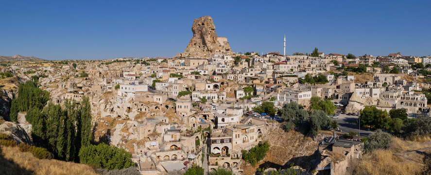 Ortahisar Village view in Cappadocia during 