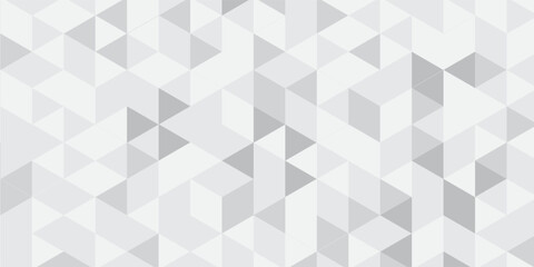 Obraz premium Abstract white background with silver effect. Light gray colour texture. Grey blue modern pattern. Gradient textur. Triangle patern. Triangular backdrop. Design bg business print