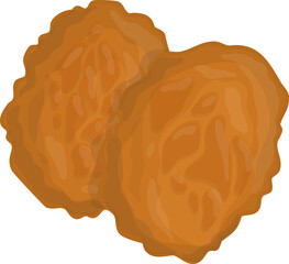 Indonesian Food Gemblong Illustration