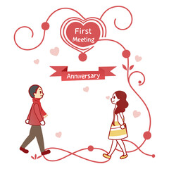 Valentine Romance Line Art Collection