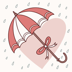 Romantic Heart Line Art Icons Set