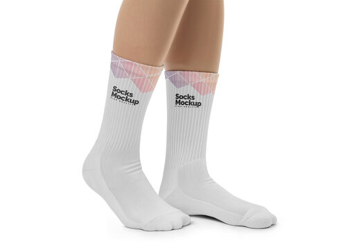 Socks Mockup