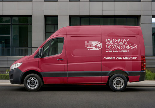 Cargo Van Mockup
