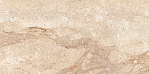 Fototapeta premium Natural Italian travertine stone. High-quality marble texture for ceramic tiles and backgrounds