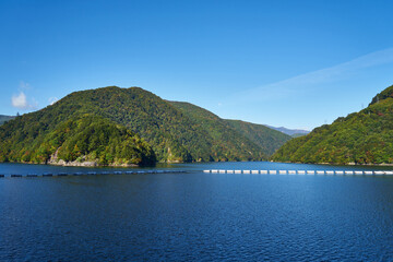 Obraz premium 長野県 梓湖の景色