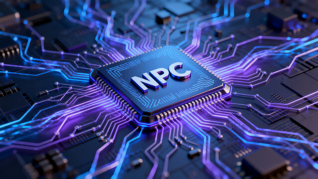 NPC chip on circuit board