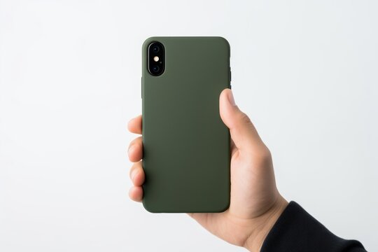 Smart phone holding hand photographing.