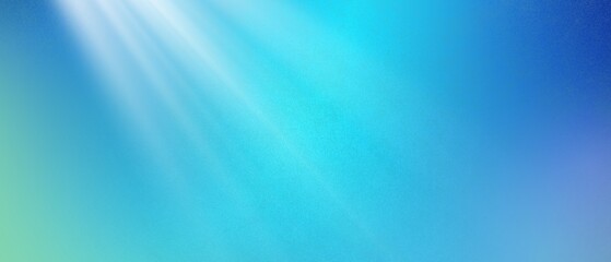 Obraz premium Bright light leak gradient in blue hues, ideal for wallpapers 