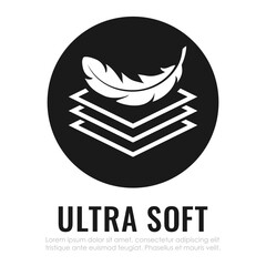 Ultra soft paper vector icon
