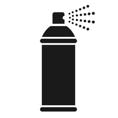 Aerosol spray can vector icon